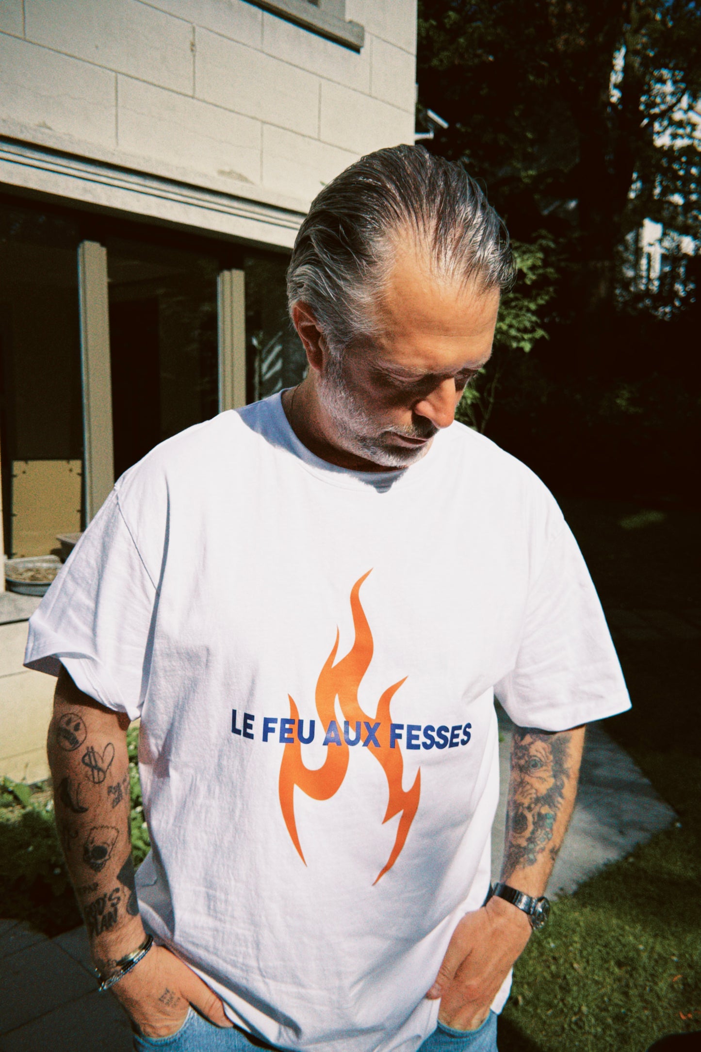 T-shirt le feu aux fesses