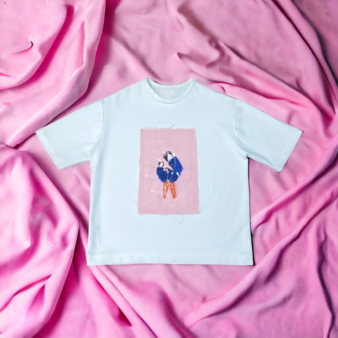 T-shirt pink attitude