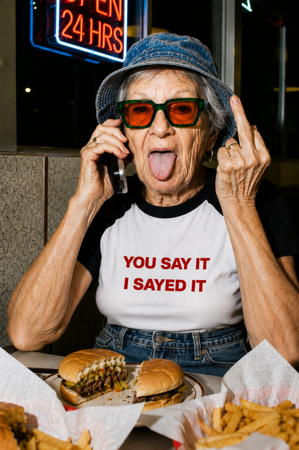 T-shirt court « I Sayed it »