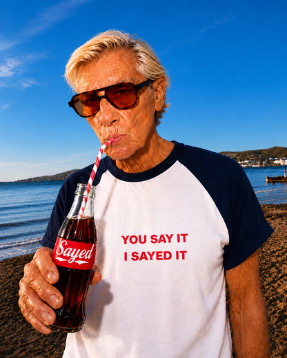 T-shirt Long « I Sayed it »