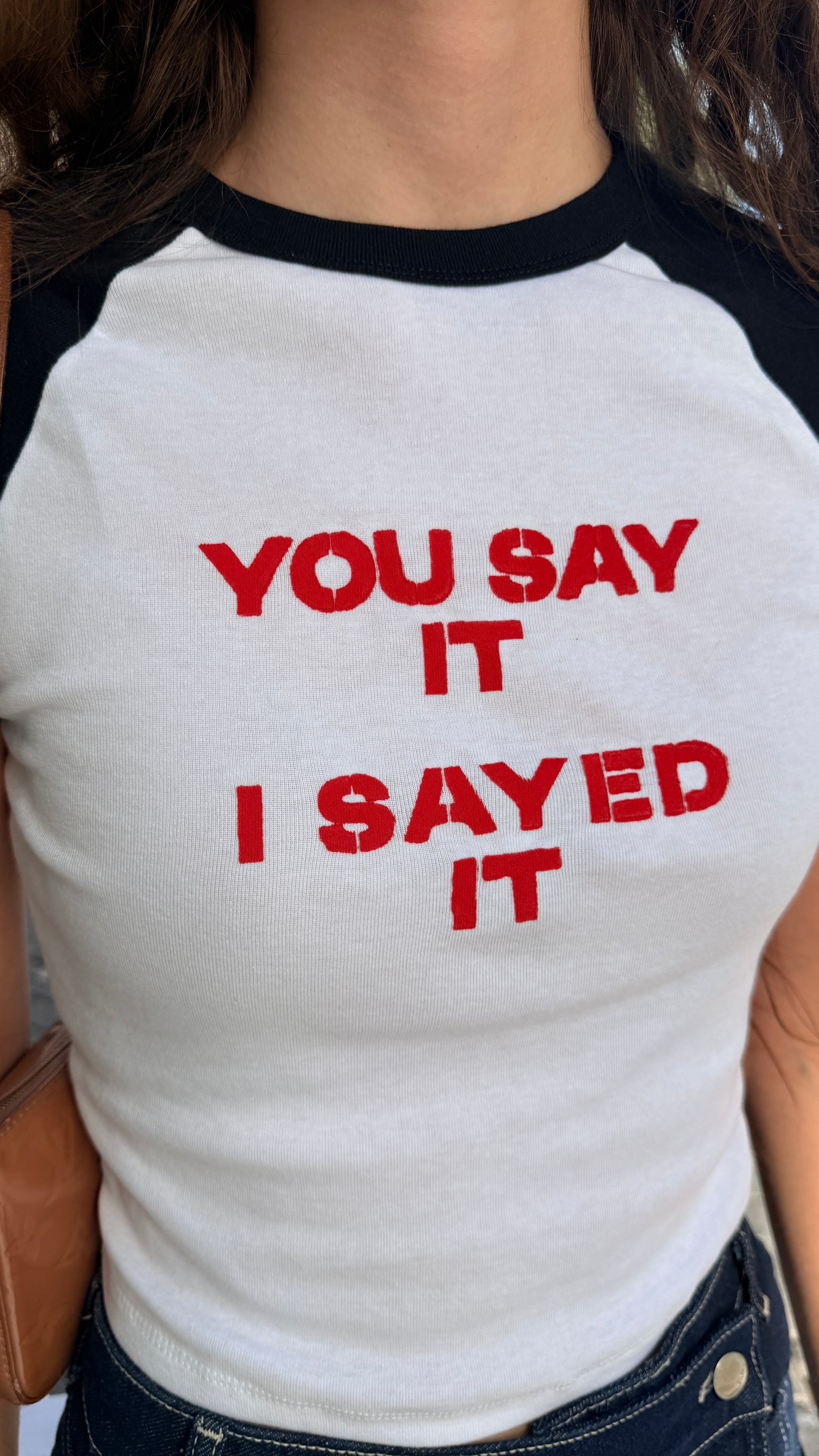 T-shirt court « I Sayed it »