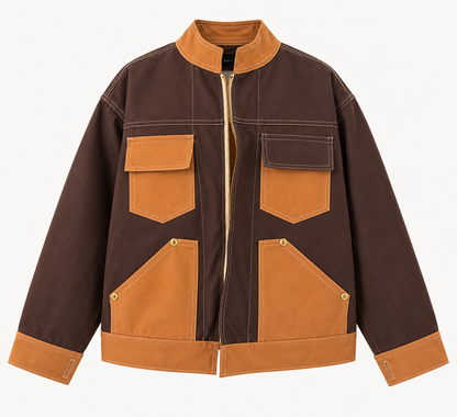Veste toile enduite Cow-Boy