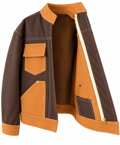 Veste toile enduite Cow-Boy