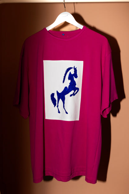 Pink horse