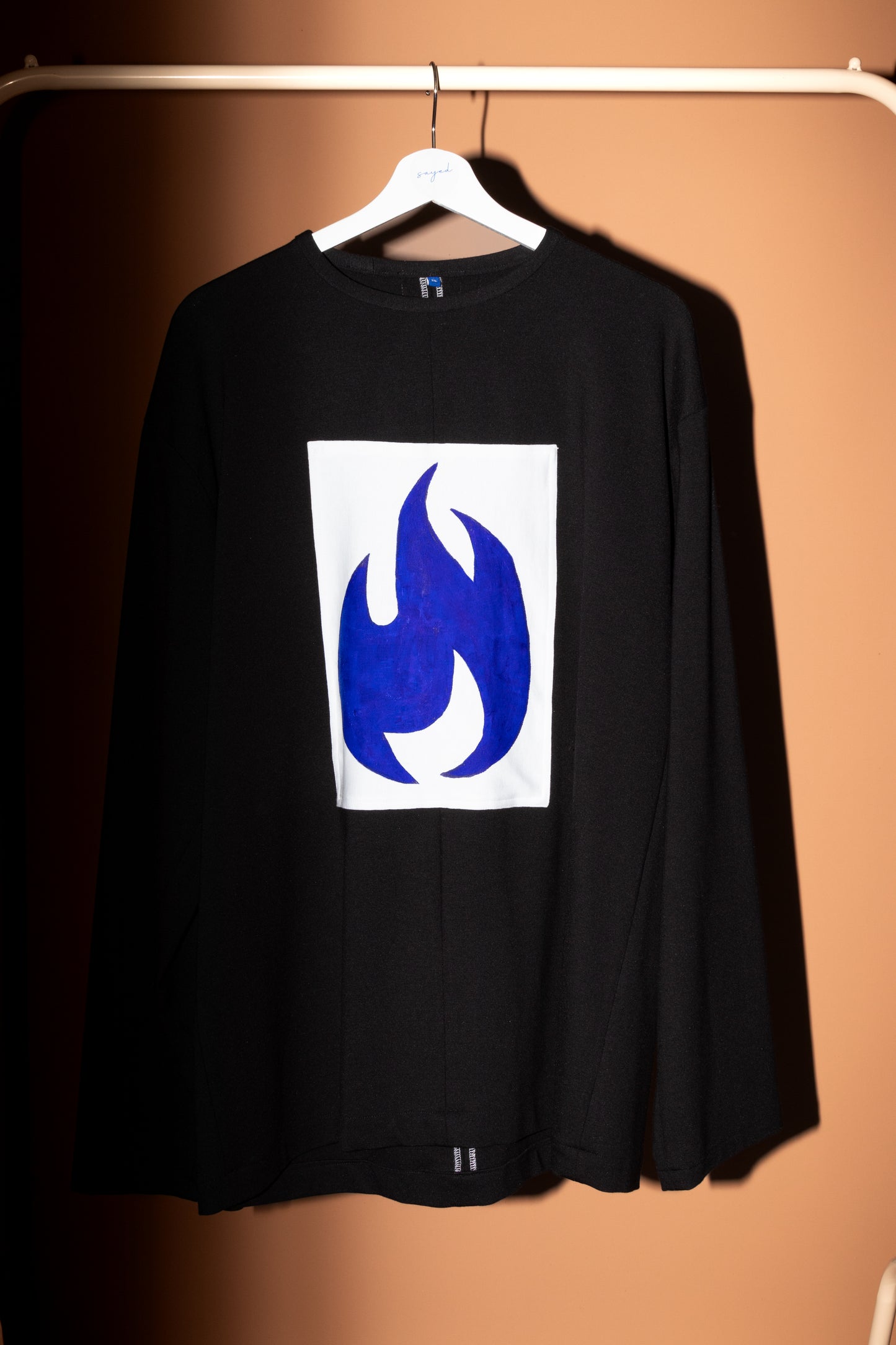 Blue flame manches longues